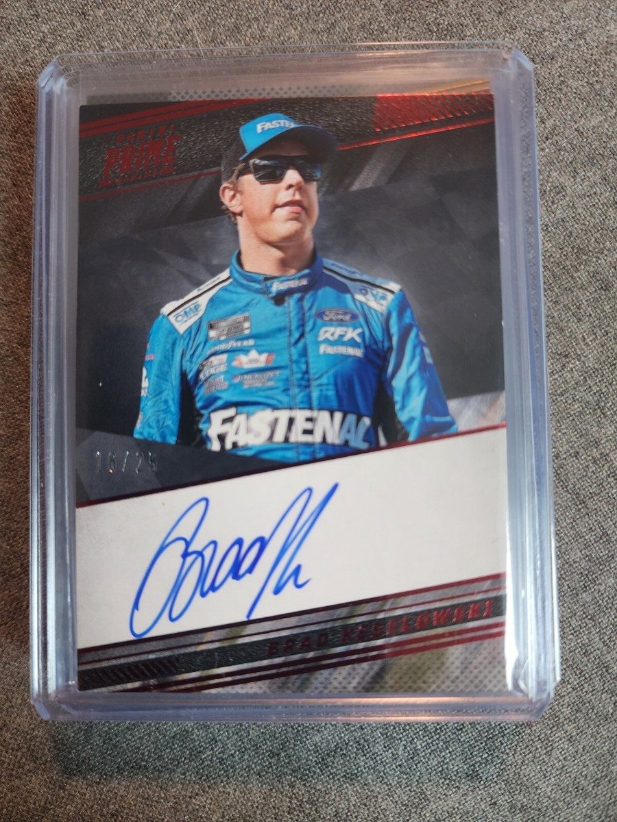2023 Panini Prime Racing Brad Keselowski Autograph Red 16/25 | eBay