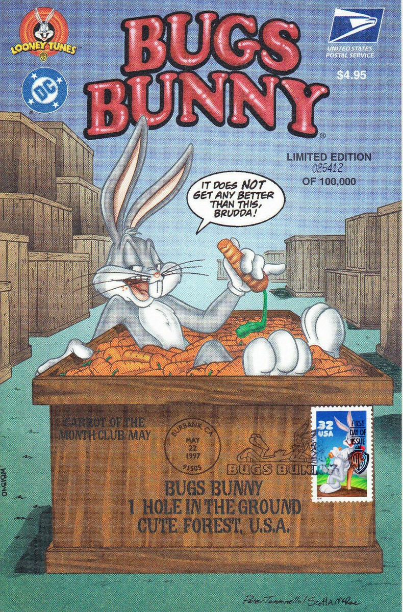 USPS First Day #3137 Bugs Bunny Looney Tunes DC Comics 24