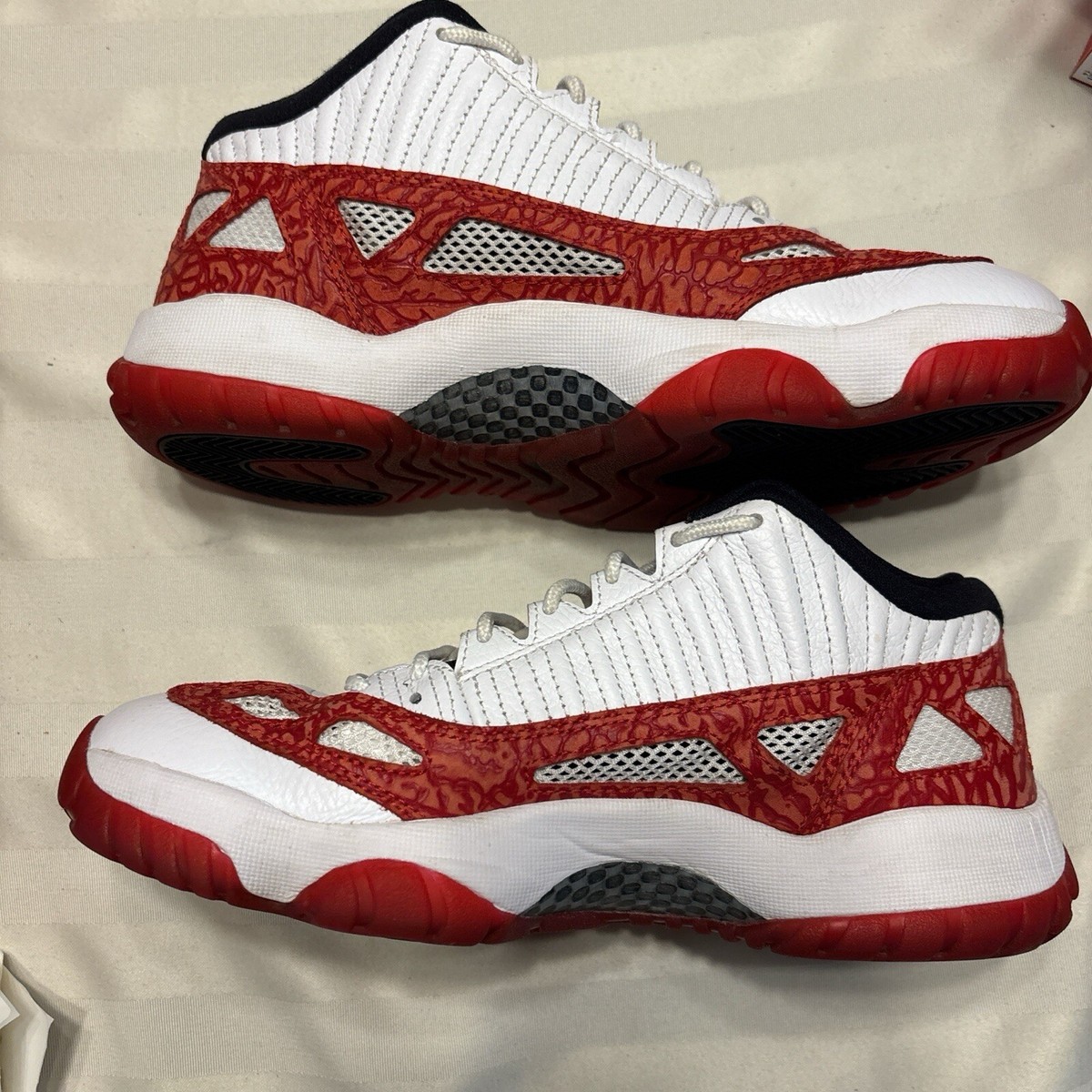 Air Jordan 11 Retro IE Low 'Gym Red' SZ 8 Replacement Box | eBay