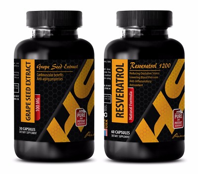 Antioxidant drops - GRAPE SEED EXTRACT - RESVERATROL COMBO - grape seed vitamin 