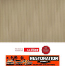 <!--F#f_0-->HOLDEN EJ UTE DOE SKIN HERRINGBONE RIBBED ROOF HEAD HOOD LINING (6D)<!--F/-->