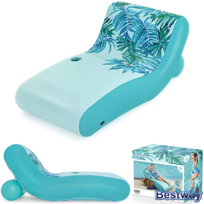 Bestway MATERASSO POLTRONA GONFIABILE cm 176x107 IN TESSUTO 43402