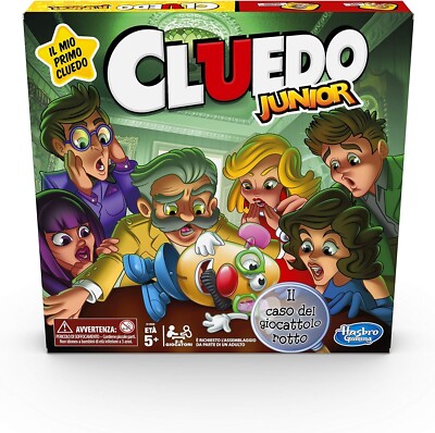 Cluedo Junior, The Case of the Broken Toy (Canned Game, Hasbro) New