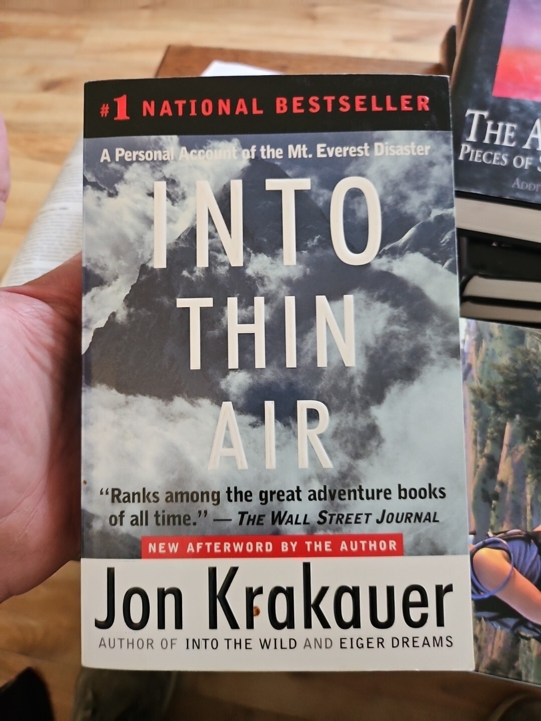 Into Thin Air : A Personal Account of the Mt. Everest Disaster by Jon...