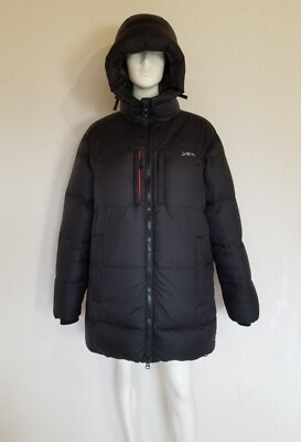 Yeti ultra leichter sehr warmer Daunenmantel Long Parka