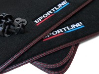 Sportline FußMatten FüR BMW 3Er E46 Bj.1998-2005 Coupe Limo Velours