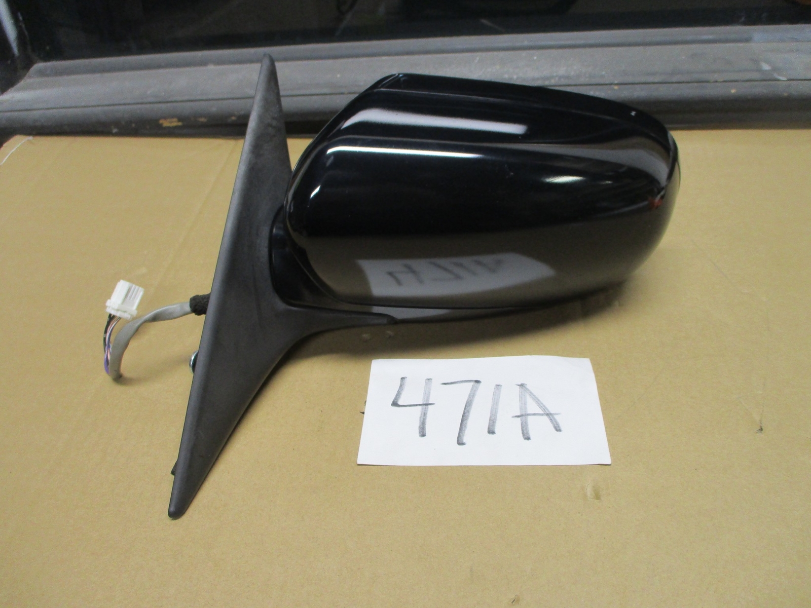 05 06 07 08 09 Subaru Legacy DRIVER side Used Power Mirror Black #471-A