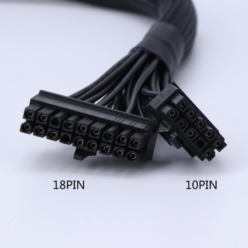 Durable 18+10pin to 24Pin Sleeved Power Cable For G1 G2 G3 GS P2 T2 PSUs - Picture 6 of 8