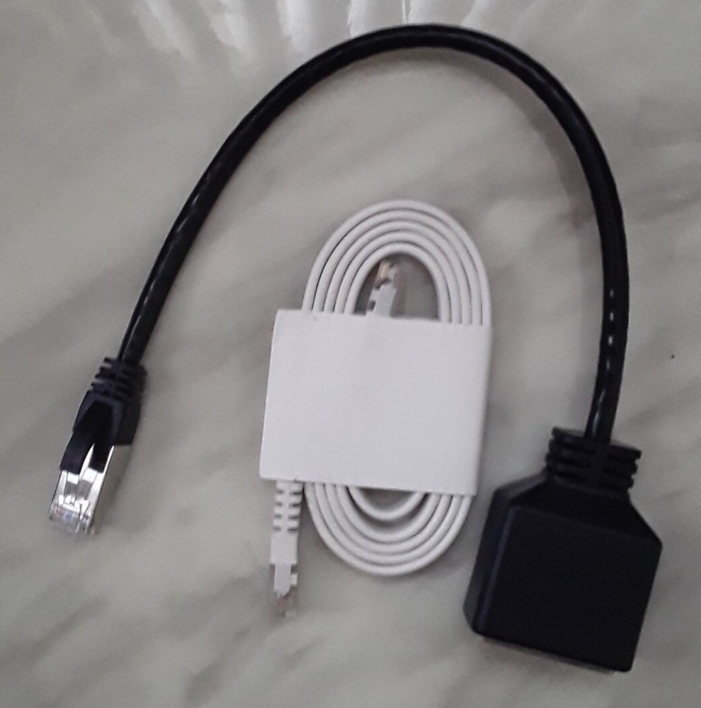 Gigabit Ethernet Splitter with High-Speed Cable for Fast Networking