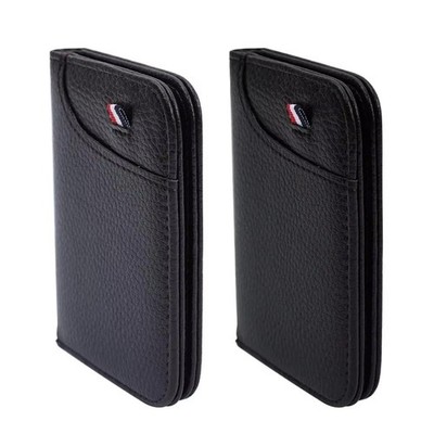 Slim Minimalist Pu Leather Men Wallet Business ID Credit Card Holder Thin Small