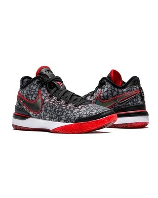 NWOB MEN'S THE FAZE CLAN x NIKE ZOOM LEBRON NXXT GEN DR8784-001 BLACK RED SZ 12