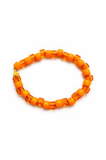 Handmade Kids Beaded Stretch Bracelets Colorful Girls Friendship Jewelry