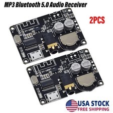 Bluetooth 5.0 Audio Receiver Board Lossless Board Wireless Stereo Module 2PCS