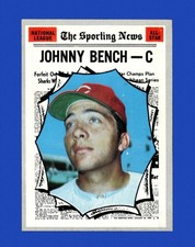 1970 Topps Set-Break #464 Johnny Bench EX-EXMINT *GMCARDS*