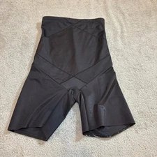Miraclesuit High Waist Thigh Shaper Control Shorts Black Size Large Style 2419