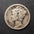 1921 **D** MERCURY SILVER DIME ***NICE COIN!*** FREE SHIPPING! M8022