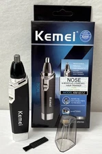 New Kemei Professional Nose Hair Beard Eyebrows Trimmer Model KM-6512