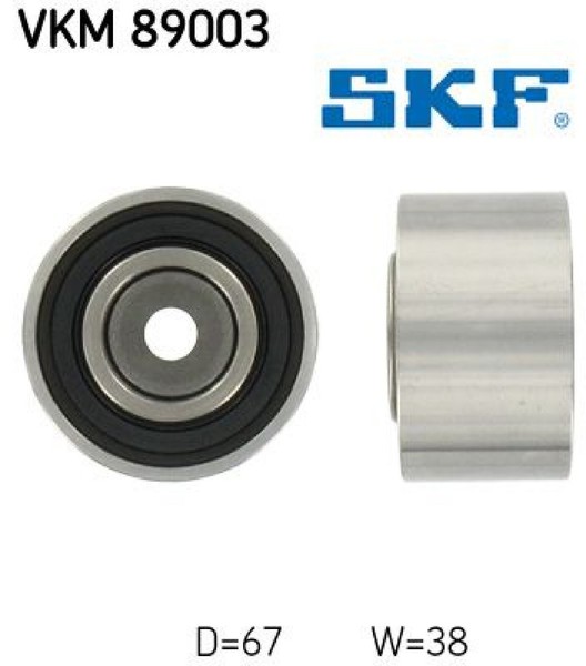 Skf VKM89003 Umlenk-/FüHrungsrolle FüR Zahnriemen Umlenkrolle-image