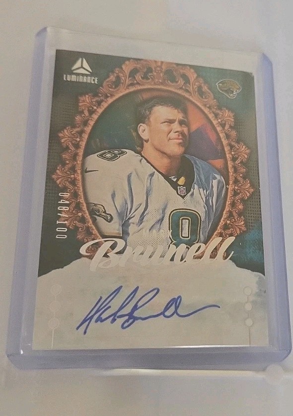2025 Luminance Mark Brunell autograph auto 48/100 JAGUARS 