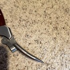 A.G. Russell Hawkbill Serrated Stainless Pocketknife, Wood Handle, Clip — photo 5