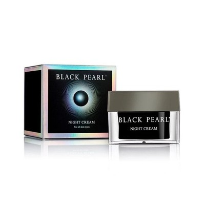 Dead Sea Set Black Pearl Perfect Night Cream - 50 ml / 1.7