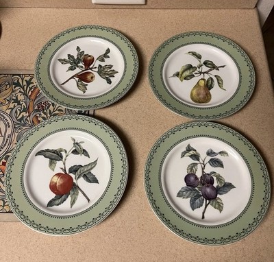 Set of 4 Winterthur Andrea by Sadek Fruit  Plates 8.4 