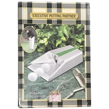 Clubhouse Collection Executive Golf Putting Partner Trainer With Ball Return