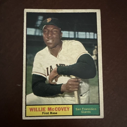 1961 TOPPS #517 WILLIE McCOVEY GIANTS