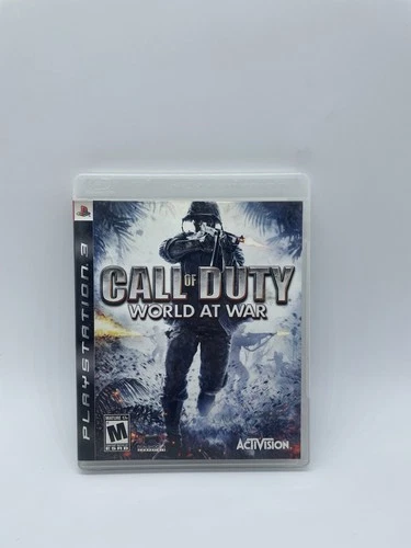 COD Call of Duty: World at War PlayStation 3 PS3 CIB Complete Tested Works