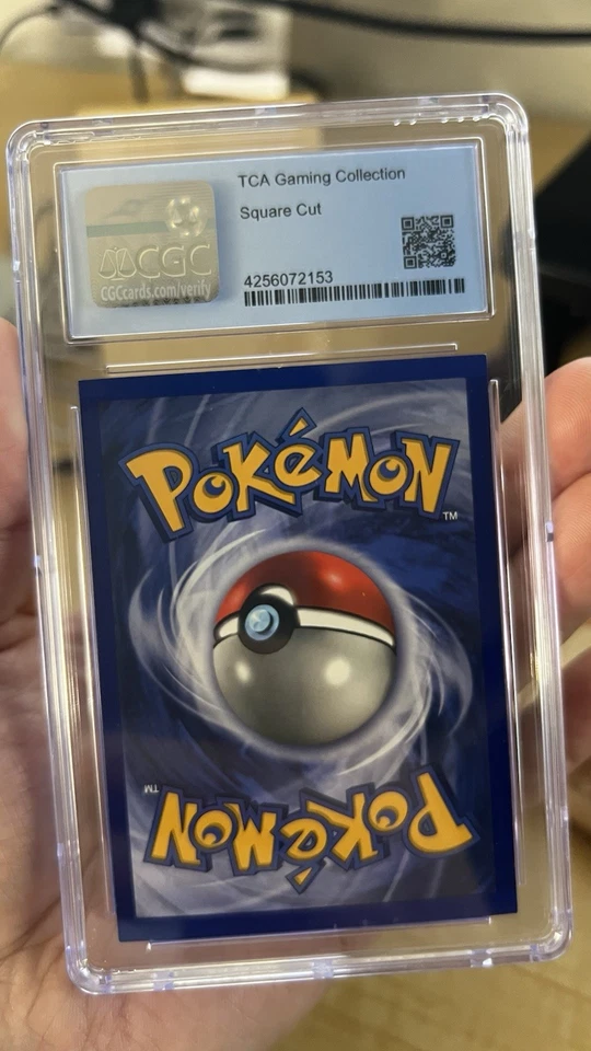 ERROR Square Cut Ninetales 12/102 - Base Set Unlimited CGC 9 - Image 2 of 2