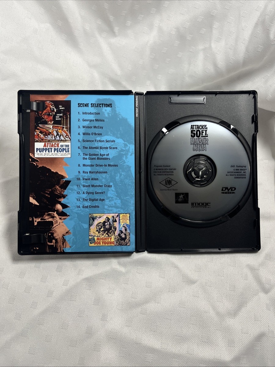 Attack of the 50-Foot Monster Mania (DVD, 2001) for sale online | eBay