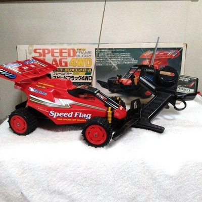 Nikko Speed Flag 4WD RC Buggy 1/16 Vintage Working w/ Box：JPN | eBay