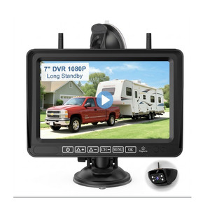 Kayoura 7" Wireless Backup Camera & LCD Monitor Kit Universal