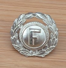 Original Vintage Furness Withy Shipping Line Uniform Kragenabzeichen