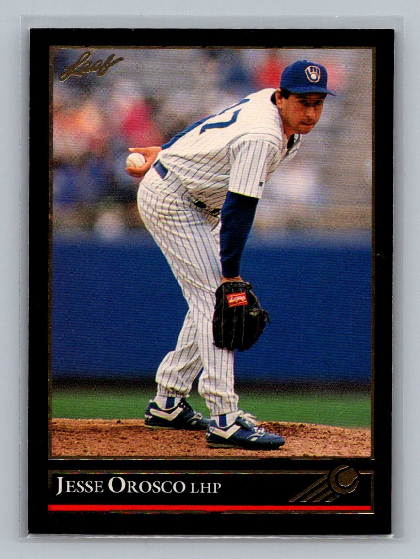 1992 Leaf #524 Jesse Orosco Black Gold