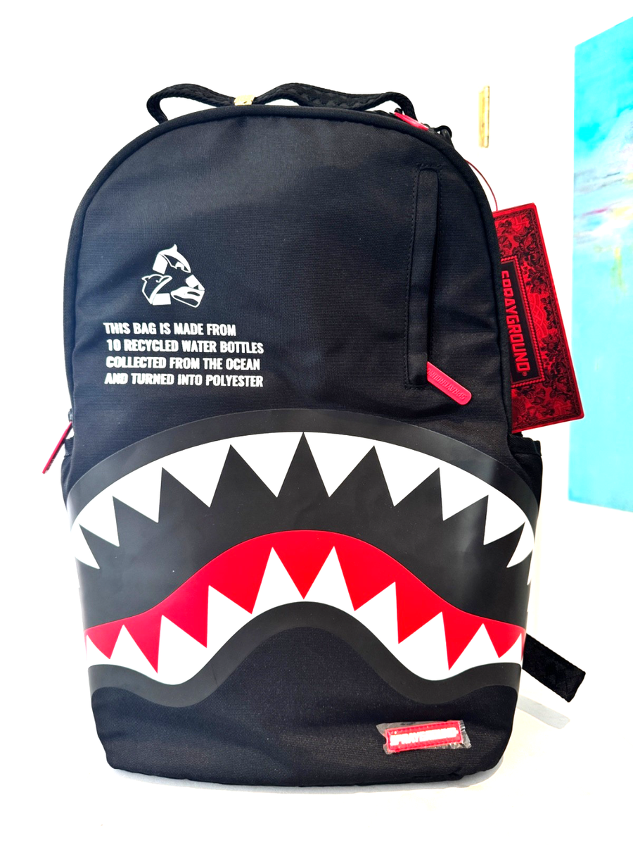 SPRAYGROUND DLX SHARK リュック Sprayground Deluxe Eco Limited Edition! Shark DLXSR Backpack Red