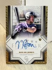 2023 Topps Five Star RC Nolan Jones Rookie Autograph #FSA-NJ Colorado Rockies