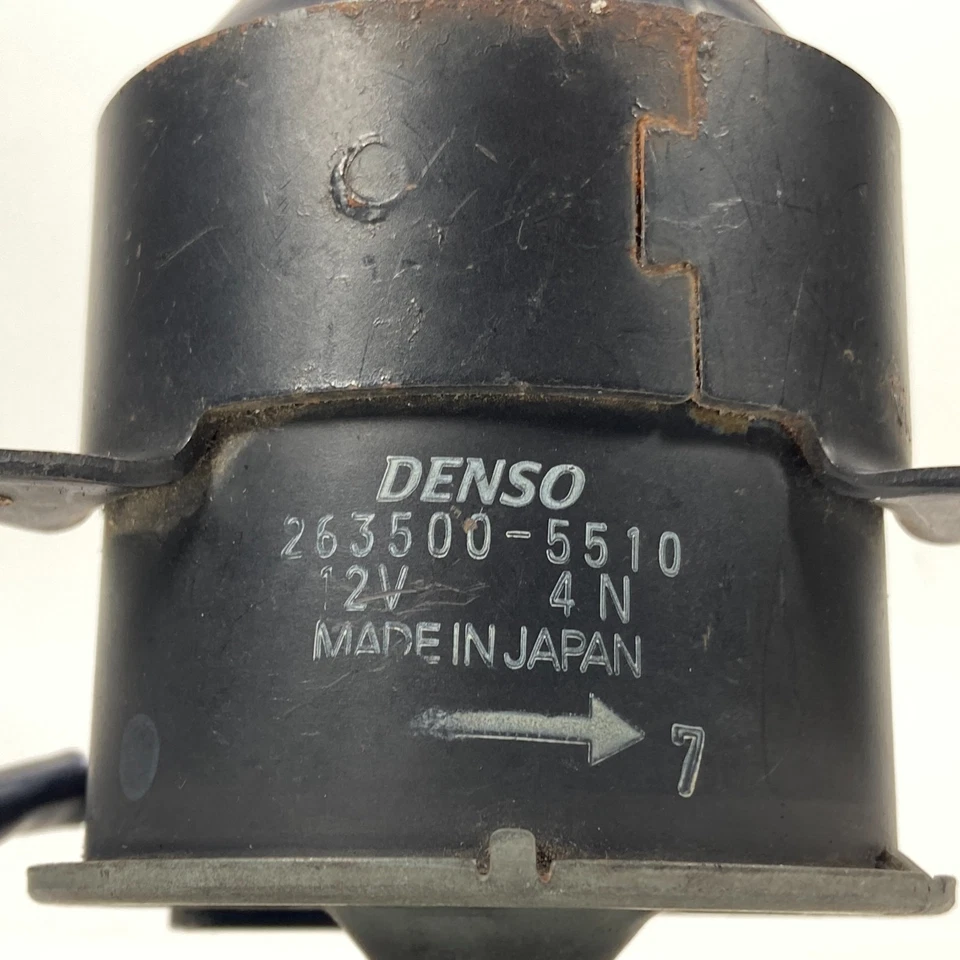 Honda CR-V 2nd Gen 2002-06 3rd Gen 2007-12 Radiator Motor Fan 263500-5510 DENSO - Image 4 of 4