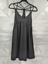 SHEIN Dress Women's Black M Strappy Back Sleeveless V-Neck