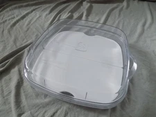 Pampered Chef Cool & Serve Set Square Snack Tray Deviled Eggs Holder Travel