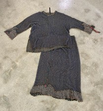 Vintage French Dressing Popcorn Lace Knit 2 Pc. Tunic Maxi Skirt, Worn Once