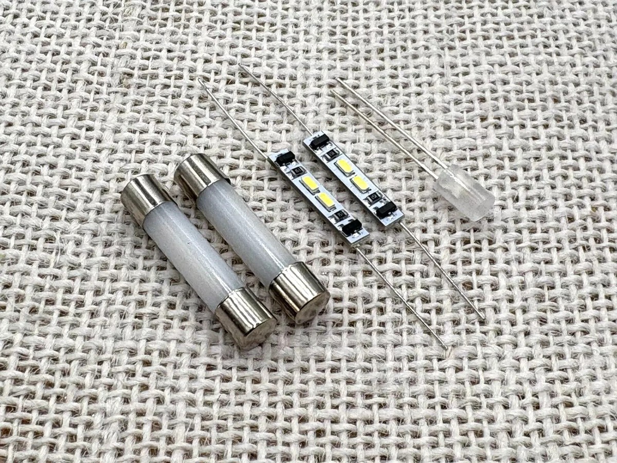 AKAI GX-646 GX-620 replacement LED VU meter lamps lights bulbs kit