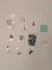 Mixed vintage costume jewelry lot earrings necklace bracelet watch ring brooch