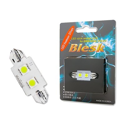 Blesk 36mm 37mm LED Festoon Bulb 6418 C5W 6000K CANbus Error Free Made in Korea