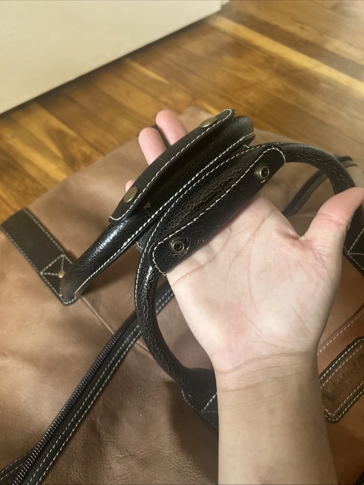 Timberland из натуральной кожи спортивная сумка б/у - Изображение 2 из 4