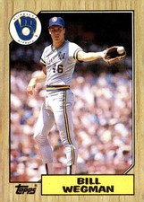 1987 Topps #179 Bill Wegman