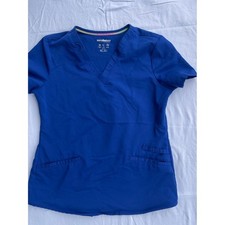 Scrubstar Women's V-Neck Scrub Top - Royal Blue