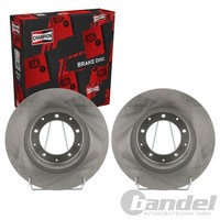 2X Champion Bremsscheiben 290Mm Voll Hinten Passend FüR Land Rover Defender