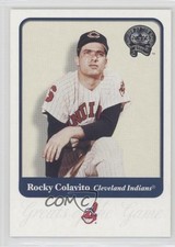 2001 Fleer Greats of the Game Rocky Colavito #41 e8l