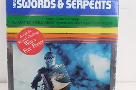 NEW SEALED Intellivision Swords And Serpents sears super video arcade